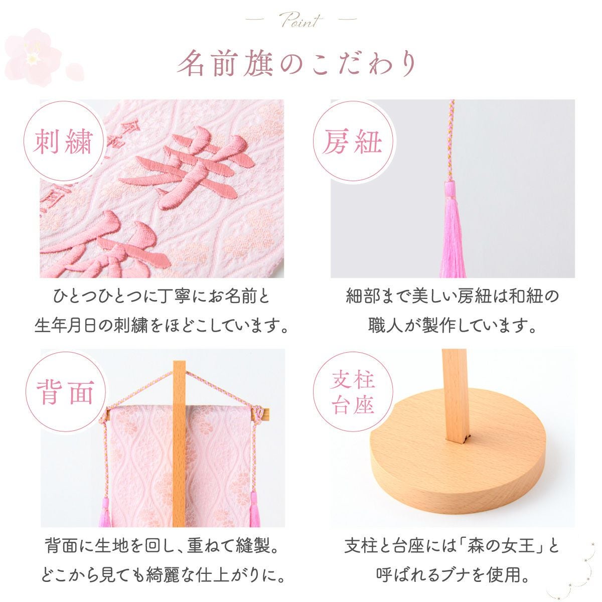 新作】雛人形 コンパクト おしゃれ 木目込み 木目込み雛人形名前旗